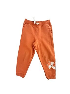 Gymboree Appliqué Fox Joggers Sweatpants Autumn Adventures 5T (Mini Boden)